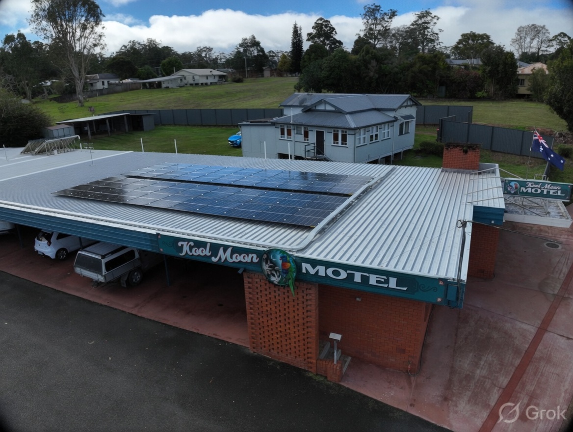Stage 2 — secondary roof array