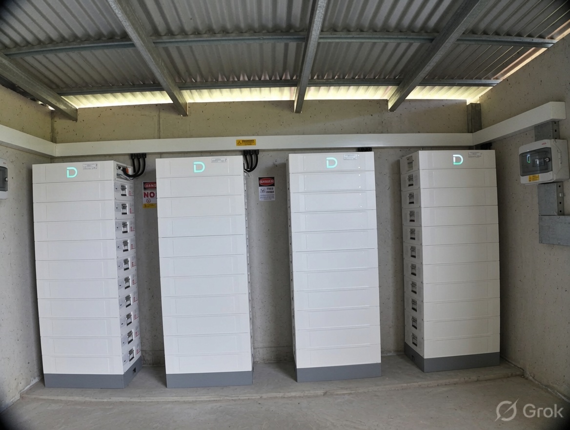 Commercial battery bank