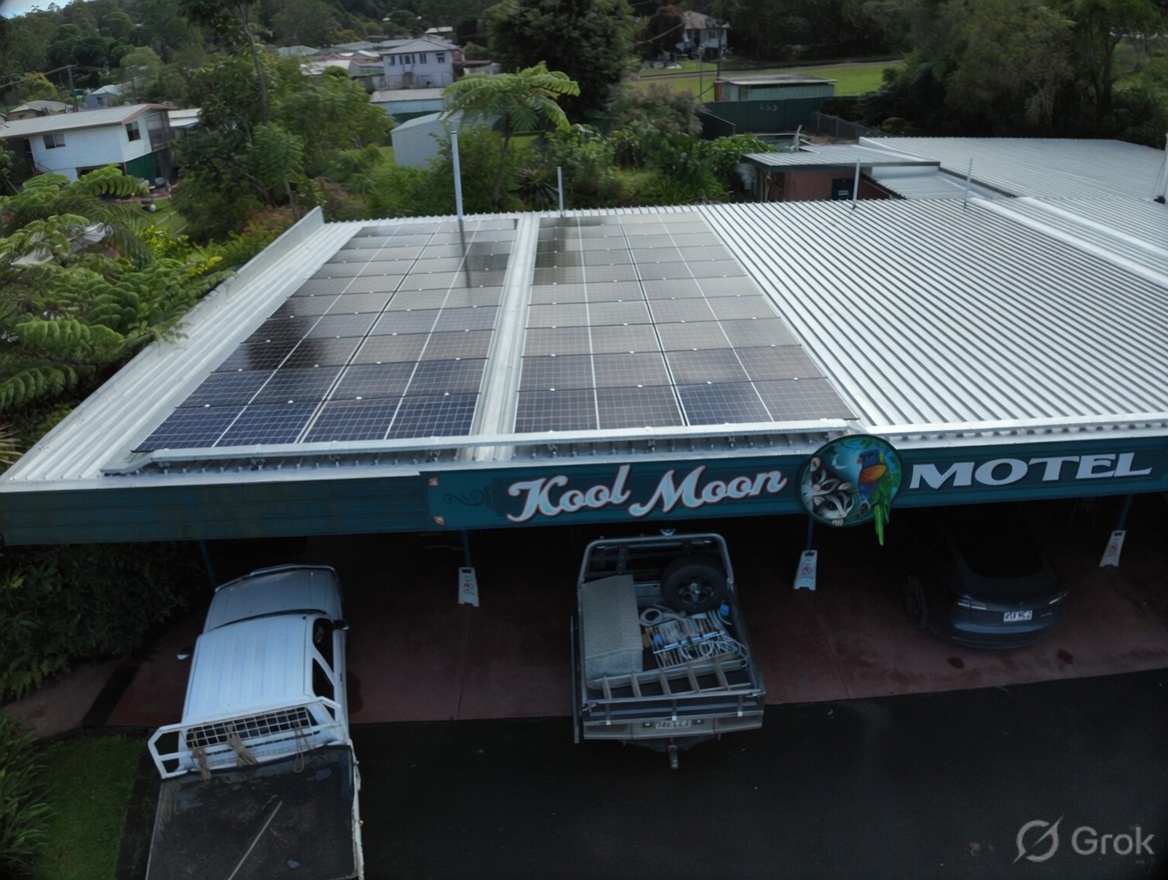 Carport solar structure