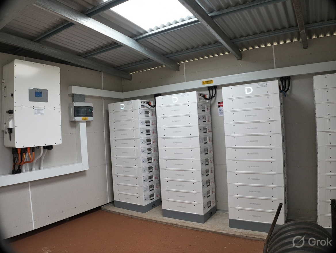 Hybrid inverter room