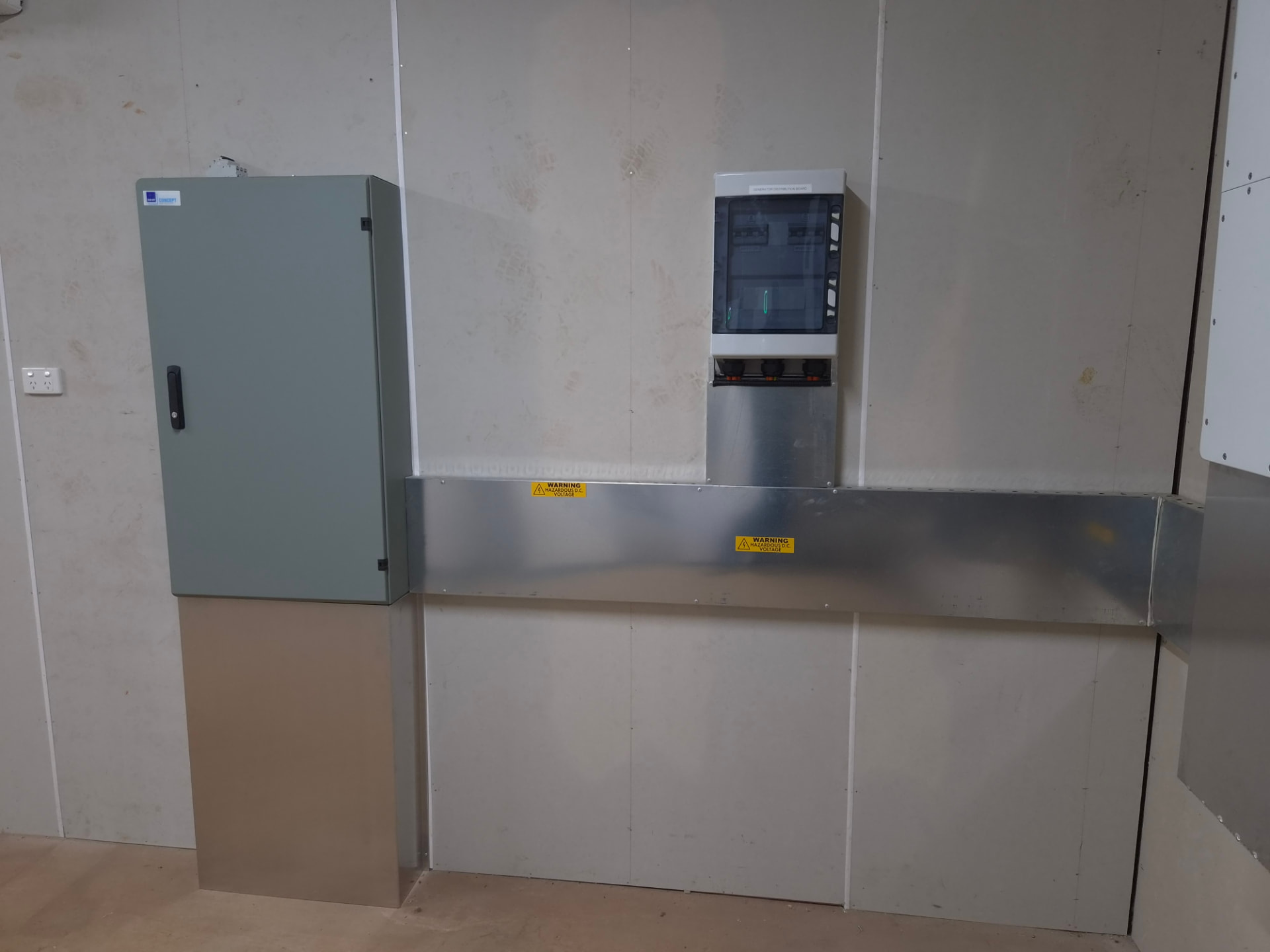 Distribution board and switchgear integration